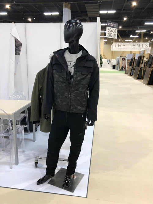 Egghead Full Body Black Glossy Male, BRYAN FB162