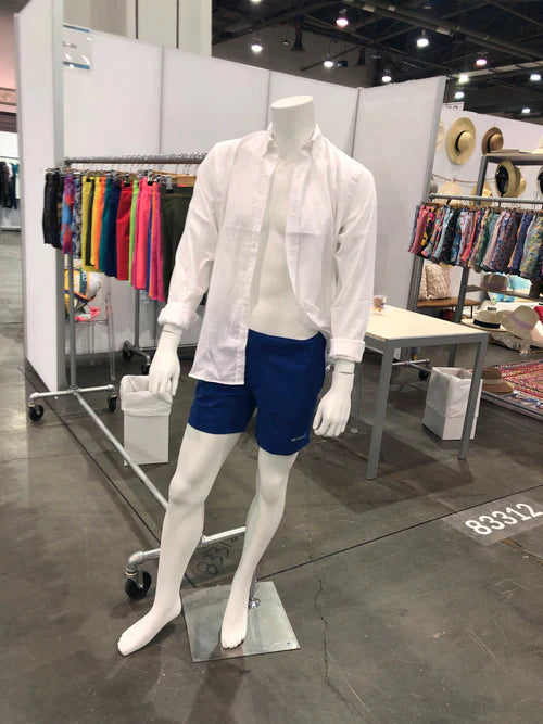 Headless Full Body White Glossy Male CHARLES FB261