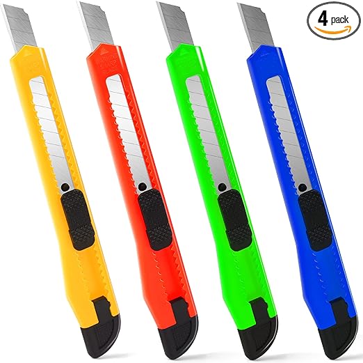 Compact Utility Box Cutters (4-Pack) Don’t wait—Pre-order your shipping supplies today and let D&B handle the delivery to your booth!