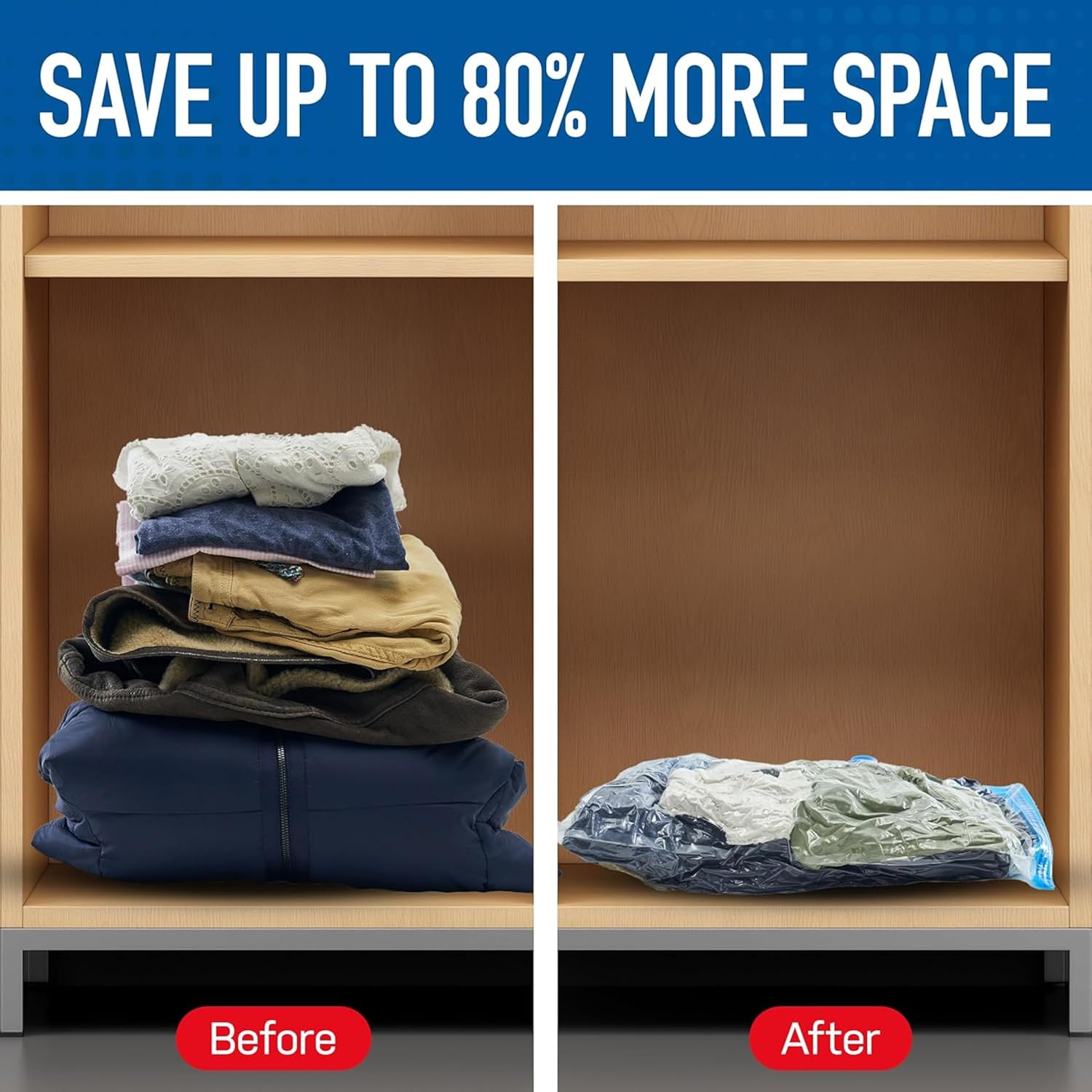 Space Saver Jumbo Vacuum Storage Bags ( 2 Pack )